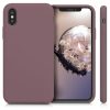 Θήκη για Apple iPhone X / iPhone XS, Silicone, Purple, 46313.181