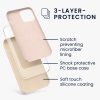 Θήκη για Apple iPhone 12 Pro Max, σιλικόνη, κρέμα, 52644.154