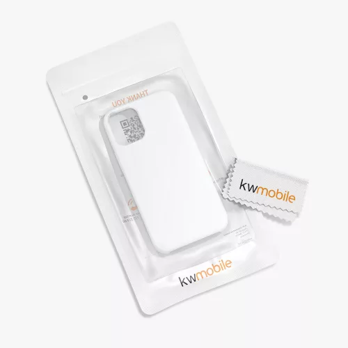 Θήκη για Apple iPhone 12 Mini, Silicone, White, 52640.02