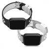 Σετ 2 ιμάντων για Xiaomi Amazfit GTS / Amazfit GTS 2, Σιλικόνη, Μαύρο / Γκρι, 52697.02