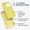 Θήκη για Apple iPhone 12 / iPhone 12 Pro, Silicone, Yellow, 52641.49