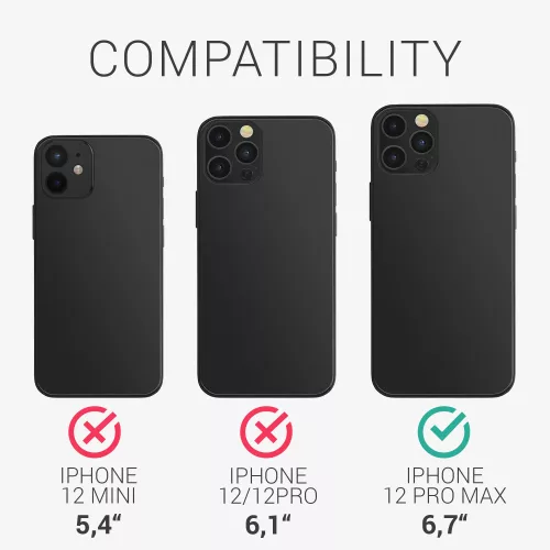 Θήκη για Apple iPhone 12 Pro Max, Silicone, Transparent, 52732.01