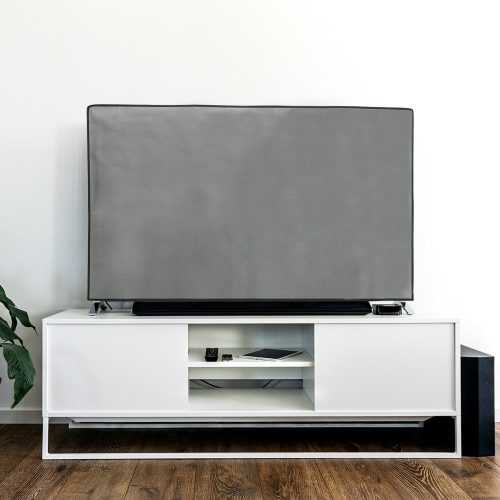 Κάλυμμα σκόνης για τηλεόραση 55 ιντσών, Kwmobile, Grey, Textile, 51703.25