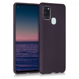   Θήκη για Samsung Galaxy A21s, Silicone, Purple, 52495.115