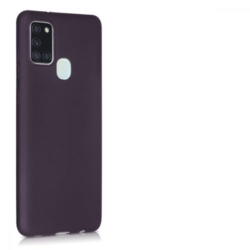 Θήκη για Samsung Galaxy A21s, Silicone, Purple, 52495.115