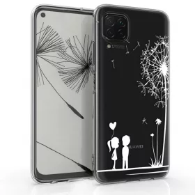   Κάλυμμα για Huawei P40 Lite, Silicone, White, 52161.07