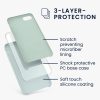 Θήκη για Apple iPhone 8 / iPhone 7 / iPhone SE 2, Silicone, Green, 40225.200