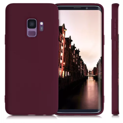 Θήκη για Samsung Galaxy S9, Silicone, Purple, 44089.187