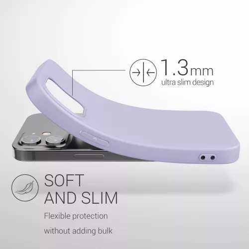 Θήκη για Apple iPhone 12 Mini, Silicon, Purple, 53042.108