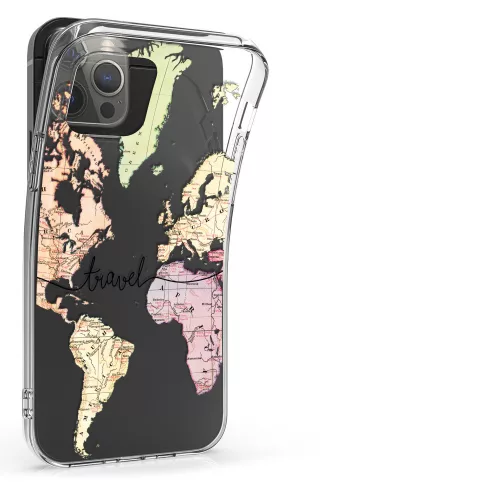 Θήκη για Apple iPhone 12 Pro Max, Σιλικόνη, Πολύχρωμη, 53041.02