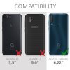 Θήκη για Alcatel 1S (2020), Textile, Μαύρο, 51493.73