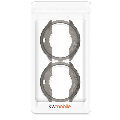 Σετ 2 θηκών για Suunto 9 / 9 Baro / Spartan Sport Wrist HR, kwmobile, Silicone, Grey, 52665.02