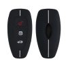Κάλυμμα κλειδιού αυτοκινήτου Ford - 3 κουμπιά - Keyless Go, Silicone, Black, 53133.03