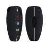 Κάλυμμα κλειδιού αυτοκινήτου Ford - 3 κουμπιά - Keyless Go, Silicone, Black, 53133.03