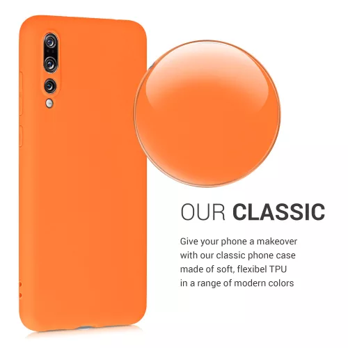 Θήκη για Huawei P20 Pro, Silicone, Orange, 44223.150