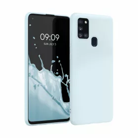   Θήκη για Samsung Galaxy A21s, Silicone, Blue, 52494.177