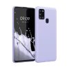 Θήκη Kwmobile για Samsung Galaxy A21s, Ανοιχτό Μωβ, Σιλικόνη, 52494.139
