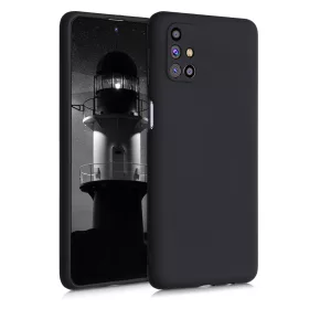   Θήκη για Samsung Galaxy M31s, Silicone, Black, 53313.47