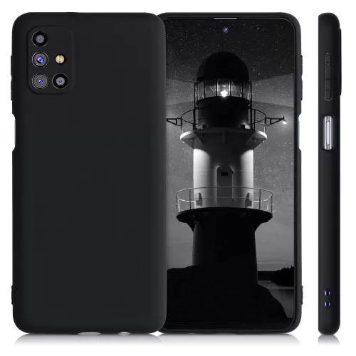 Θήκη για Samsung Galaxy M31s, Silicone, Black, 53313.47