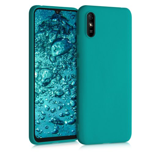 Θήκη για Xiaomi Redmi 9A, Silicone, Green, 52847.57