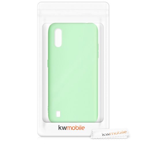 Θήκη για Samsung Galaxy A01, Silicone, Green, 51372.50