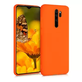   Θήκη για Xiaomi Redmi Note 8 Pro, Silicone, Orange, 50242.69