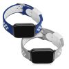 Σετ 2 ιμάντων για Xiaomi Amazfit GTS / Amazfit GTS 2, Σιλικόνη, Μπλε / Γκρι, 52697.03