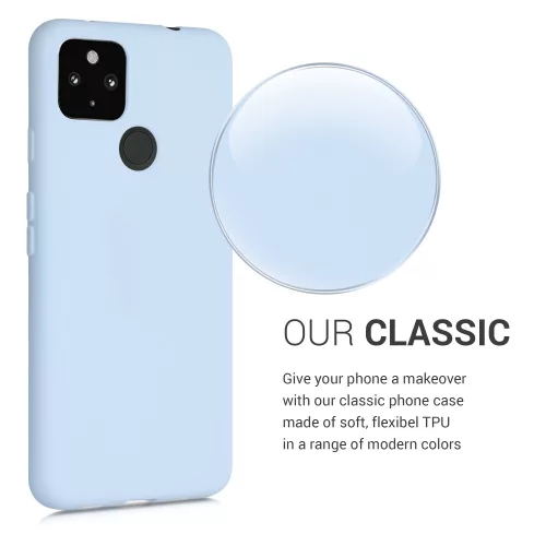 Θήκη για Google Pixel 4a 5G, σιλικόνη, μπλε, 51727.58