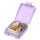 Cutie alimentara Navaris Bento Box, 4 compartimente, violet, plastic, 49877.02.38