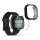 Σετ 2 Καλύμματα για Fitbit Versa 3 / Sense, Silicone, Black, 53390.02