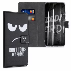  Κάλυμμα για Xiaomi Redmi 9C, Οικολογικό δέρμα, Μαύρο, 52852.02