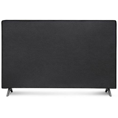 Κάλυμμα σκόνης για τηλεόραση 55 ιντσών, Kwmobile, Μαύρο, Ύφασμα, 51703.01