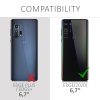 Κάλυμμα Motorola Edge, Οικολογικό δέρμα, Μπλε, 52760.02