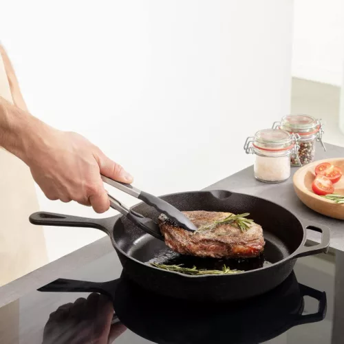 Βαθύ τηγάνι από χυτοσίδηρο Navaris με λαβή - 30 εκ, 48585.01