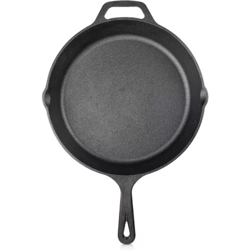 Βαθύ τηγάνι από χυτοσίδηρο Navaris με λαβή - 30 εκ, 48585.01