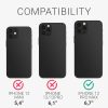Θήκη για Apple iPhone 12 Pro Max, Silicone, Black, 53940.47