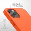 Θήκη για Apple iPhone 12 Pro Max, Silicone, Orange, 53941.69