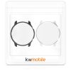 Σετ 2 θηκών για Xiaomi Amazfit GTR 2 / Amazfit GTR 2e, Σιλικόνη, Διαφανές / Μαύρο, 53907.02