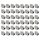 Σετ 48 βυσμάτων 10 Gbit CAT6A για καλώδια Ethernet RJ45, Kwmobile, Silver, Metal, 45358.48