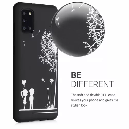 Θήκη για Samsung Galaxy A31, Silicone, White, 52939.03