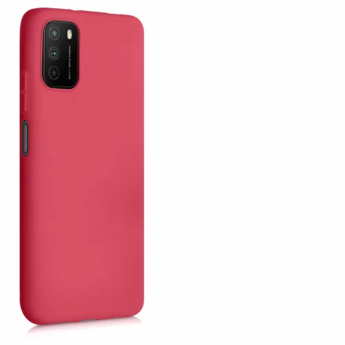 Θήκη για Xiaomi Poco M3, Silicon, Red, 53971.208