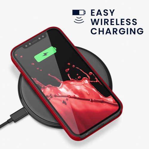 Θήκη για Apple iPhone 12 / iPhone 12 Pro, σιλικόνη, κόκκινο, 52641.208