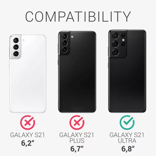 Θήκη για Samsung Galaxy S21 Ultra, Silicone, Blue, 54074.58