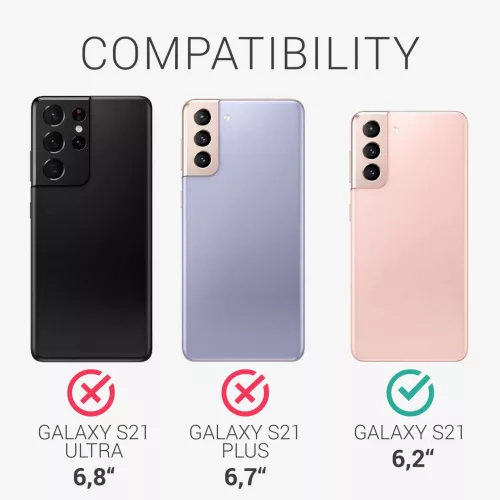 Κάλυμμα για Samsung Galaxy S21, Silicone, Multicolor, 54061.02