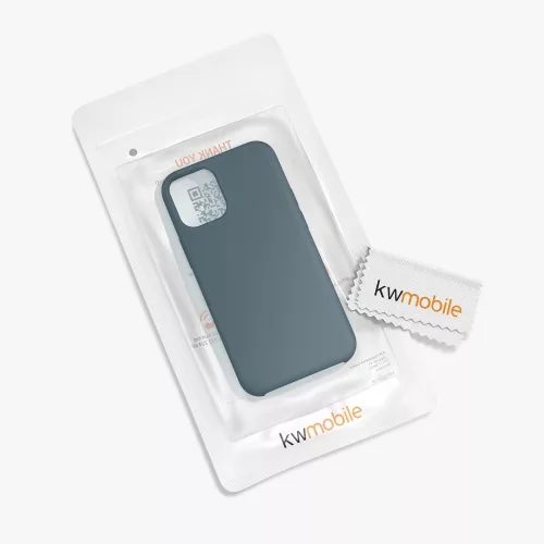Θήκη για Apple iPhone 12 Mini, Silicone, Blue, 52640.202