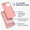 Θήκη για Apple iPhone 12 Pro Max, Silicone, Pink, 52644.193