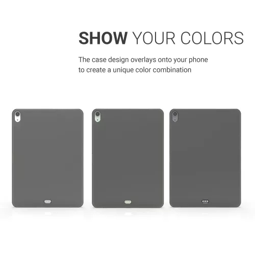 Θήκη για Apple iPad Air 4 (2020), Silicone, Black, 53417.01