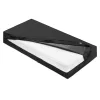 Protectie saltea Navaris, 80x200x25 cm, depozitare si transport, 4 manere, negru, polipropilena