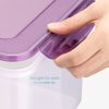 Set 2 recipiente pentru depozitare alimente Navaris, cu capac etans, 9L si 4.85L, 50790.01.02