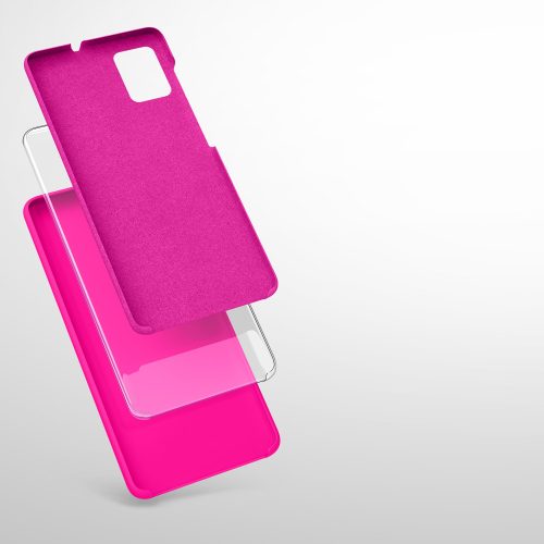 Θήκη για Samsung Galaxy A51, Silicone, Pink, 51197.77